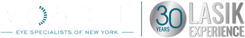 Ken Moadel, MD - Moadel Eye Specialists of New York Logo - 30 Years LASIK Experience