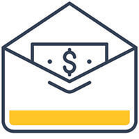 Money in Mail Icon